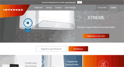 Desktop Screenshot of intergas-verwarming.nl